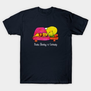 Just Bean Happy - Bean Having a Catnap T-Shirt